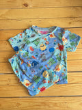 Conjunto pijama bebé monstruos