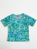Playera bebé azul