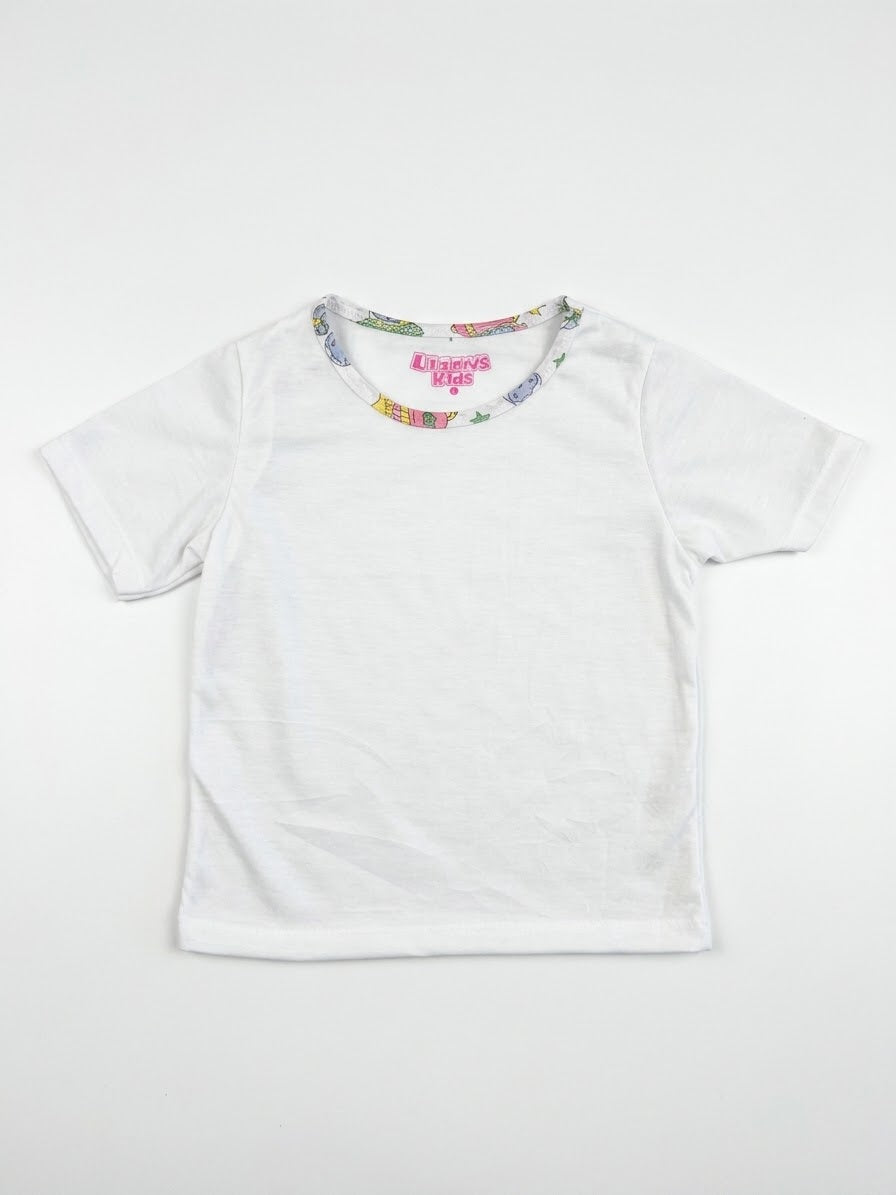Playera bebé blanca