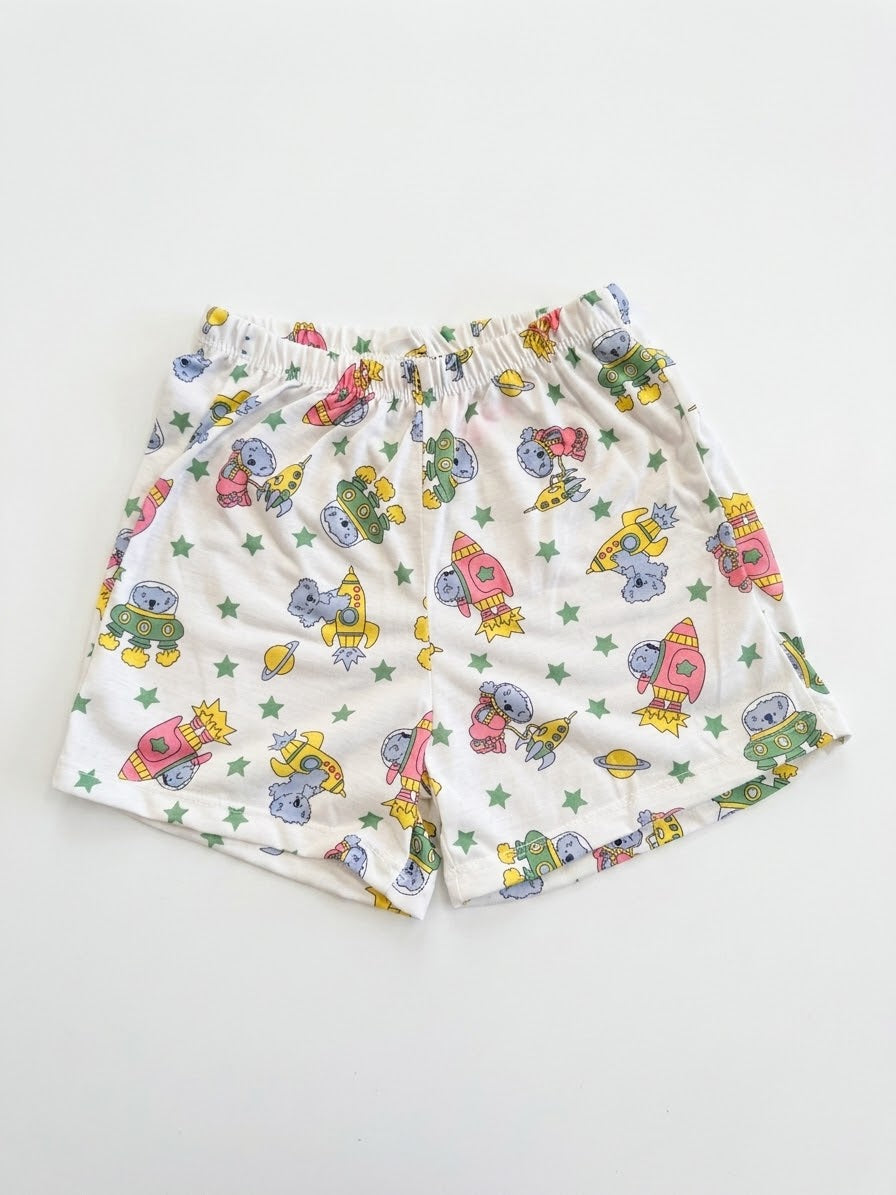 Short bebé blanco