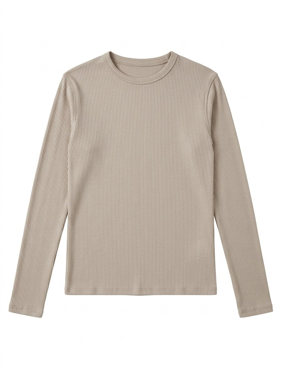 Playera dama manga larga